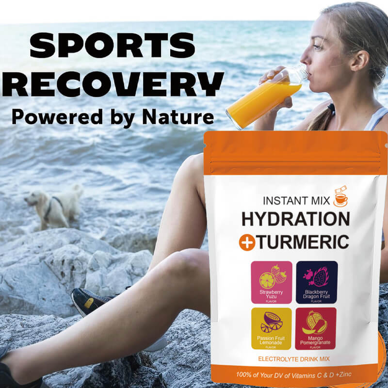Hydration + Turmeric Electrolyte Drink Mix