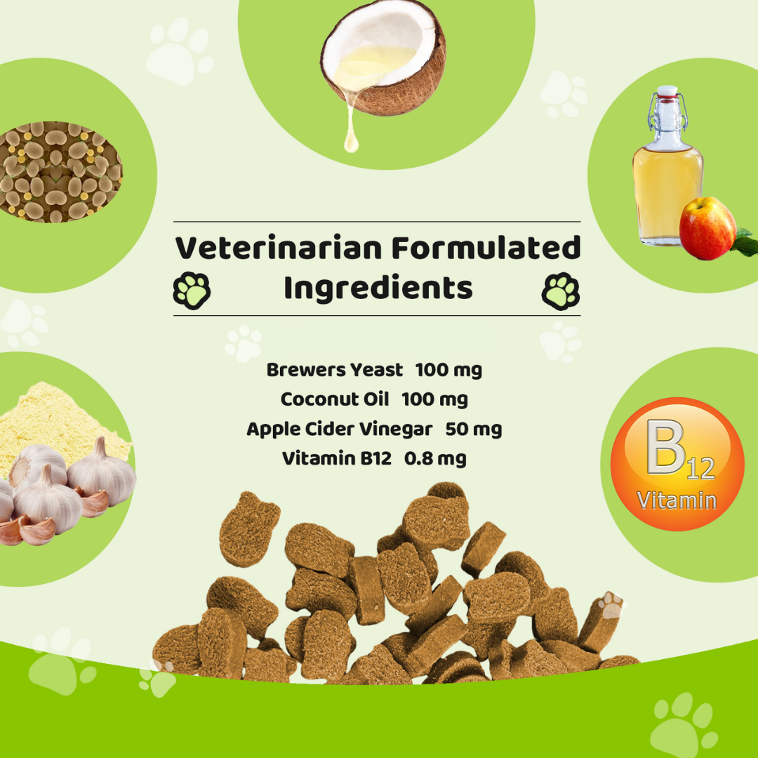 Salmon-Flavored Flea & Tick Chews