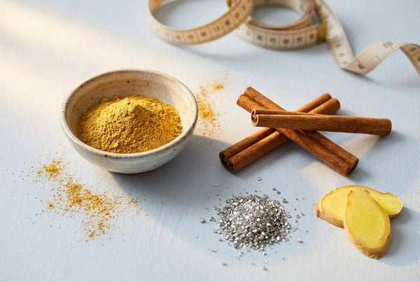 Berberine and chromium supplements supporting healthy glucose metabolism and GLP-1 pathway