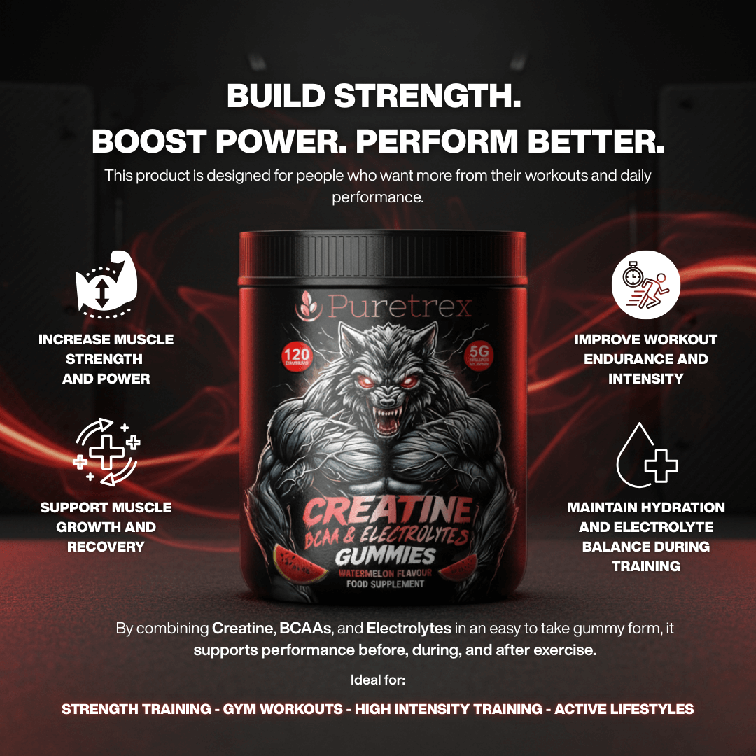 Creatine Gummies with BCAA & Electrolytes