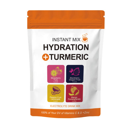 Hydration + Turmeric Electrolyte Drink Mix
