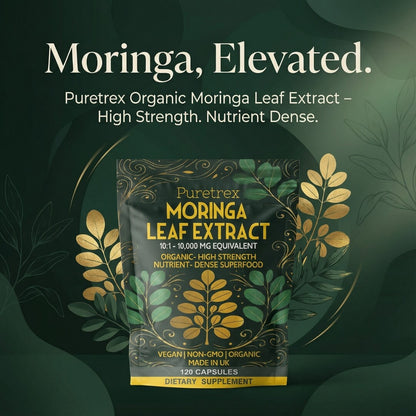 Organic Moringa Leaf Capsules