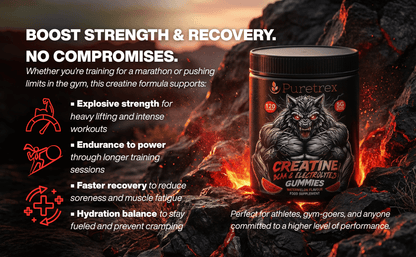 Creatine Gummies with BCAA & Electrolytes