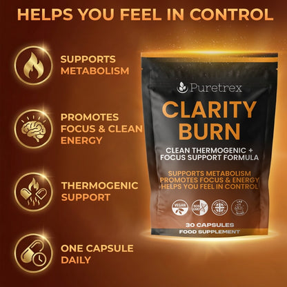 Clarity Burn – Green Tea & Natural Caffeine Focus Support