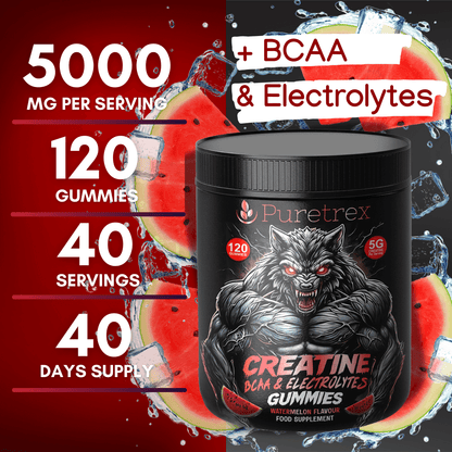 Creatine Gummies with BCAA & Electrolytes