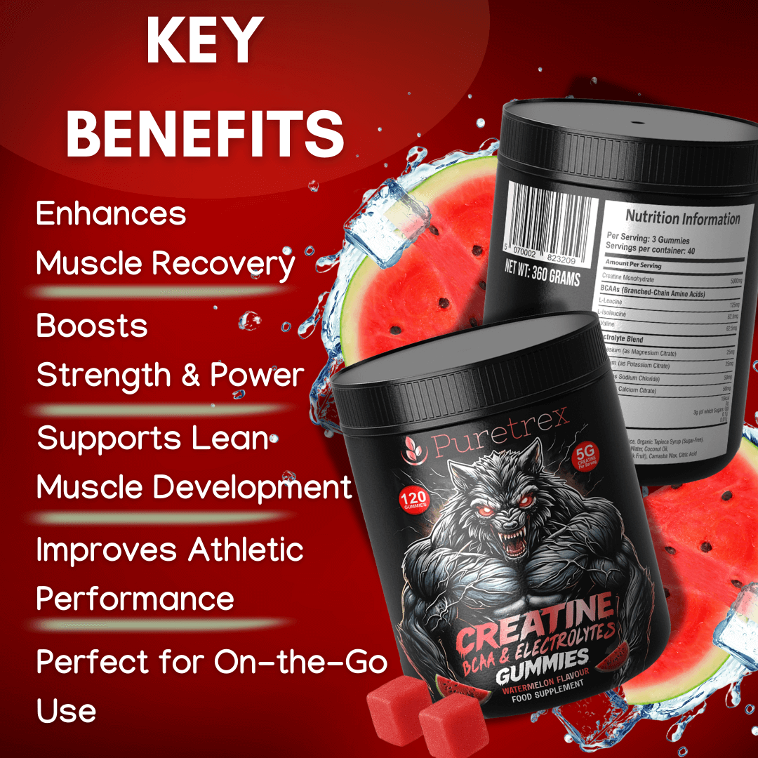 Creatine Gummies with BCAA & Electrolytes