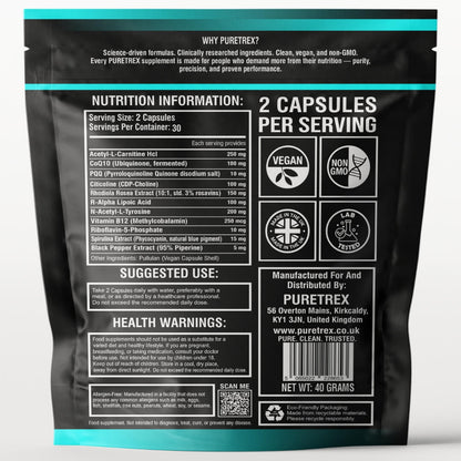 Neurocell Redox Focus, Advanced Cognitive & Mitochondrial Support