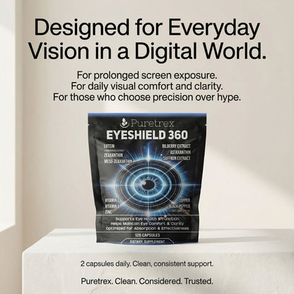 Eyeshield 360 Vision Support – Lutein, Zeaxanthin, Bilberry & Astaxanthin