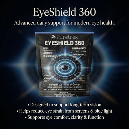 Eyeshield 360 Vision Support – Lutein, Zeaxanthin, Bilberry & Astaxanthin