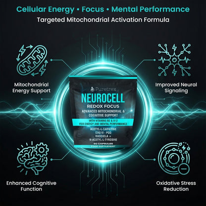 Neurocell Redox Focus, Advanced Cognitive & Mitochondrial Support