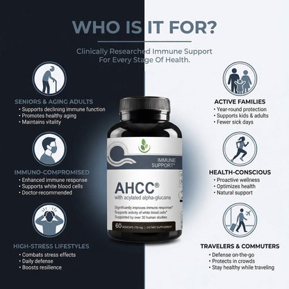 AHCC with Acylated Alpha-Glycans - who should take this supplement