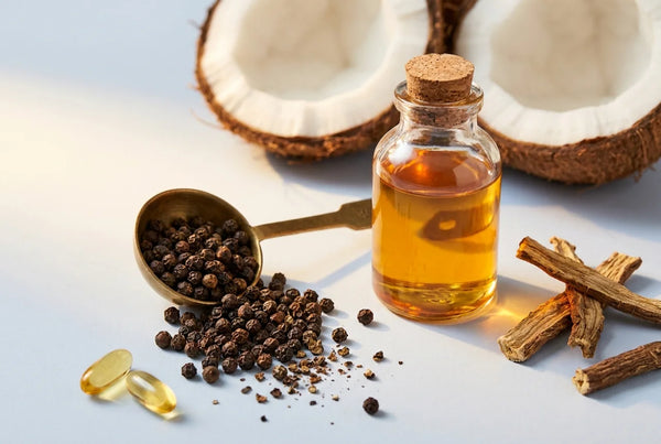 BioPerine black pepper extract enhancing supplement absorption across the bundle