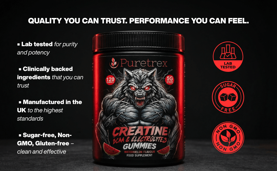 Creatine Gummies with BCAA & Electrolytes