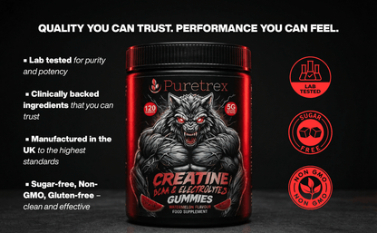 Creatine Gummies with BCAA & Electrolytes