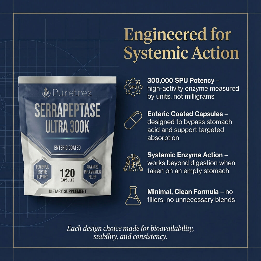Serrapeptase Ultra 300,000 SPU