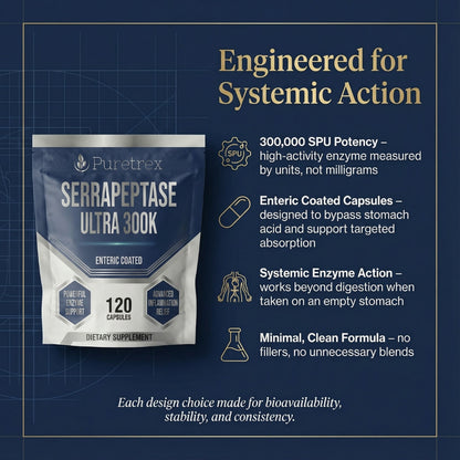 Serrapeptase Ultra 300,000 SPU