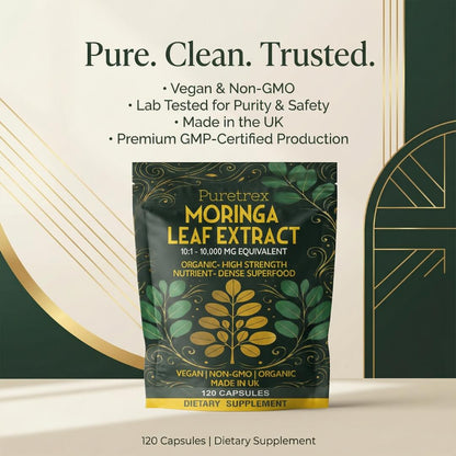 Organic Moringa Leaf Capsules