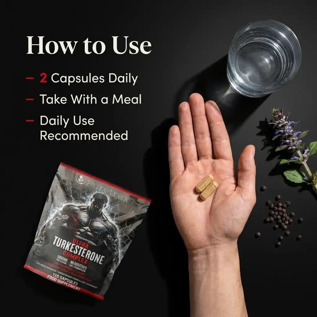 Ultra Turkesterone Complex – 5000mg with BioPerine® & Rhodiola