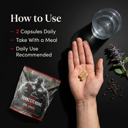 Ultra Turkesterone Complex – 5000mg with BioPerine® & Rhodiola