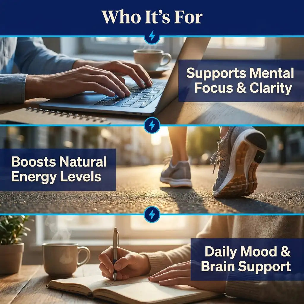 Blue Brain Gummies – Spirulina, Uridine & Theanine Nootropic Formula