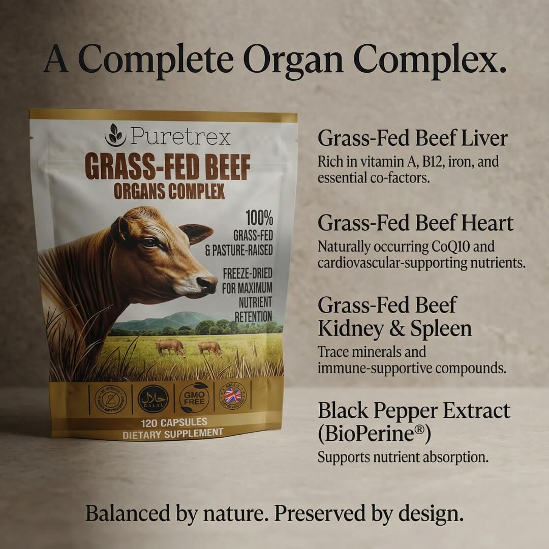 Grass-Fed Beef Organs Complex - directions for use