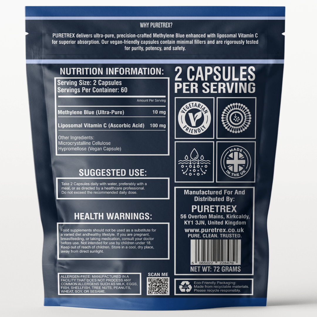 Methylene Blue Capsules with Liposomal C