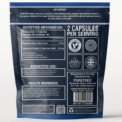 Methylene Blue Capsules with Liposomal C