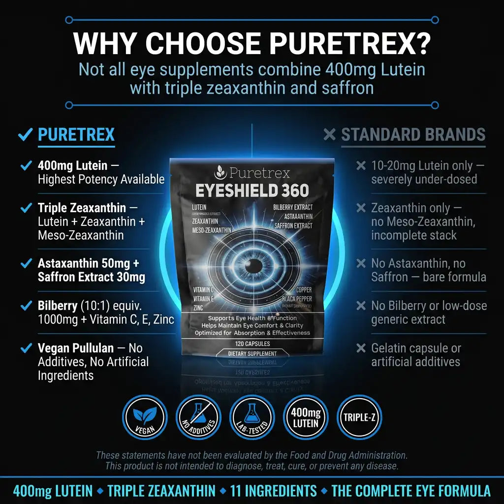 Eyeshield 360 Vision Support – Lutein, Zeaxanthin, Bilberry & Astaxanthin