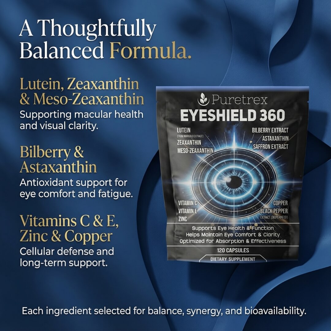 Eyeshield 360 Vision Support – Lutein, Zeaxanthin, Bilberry & Astaxanthin