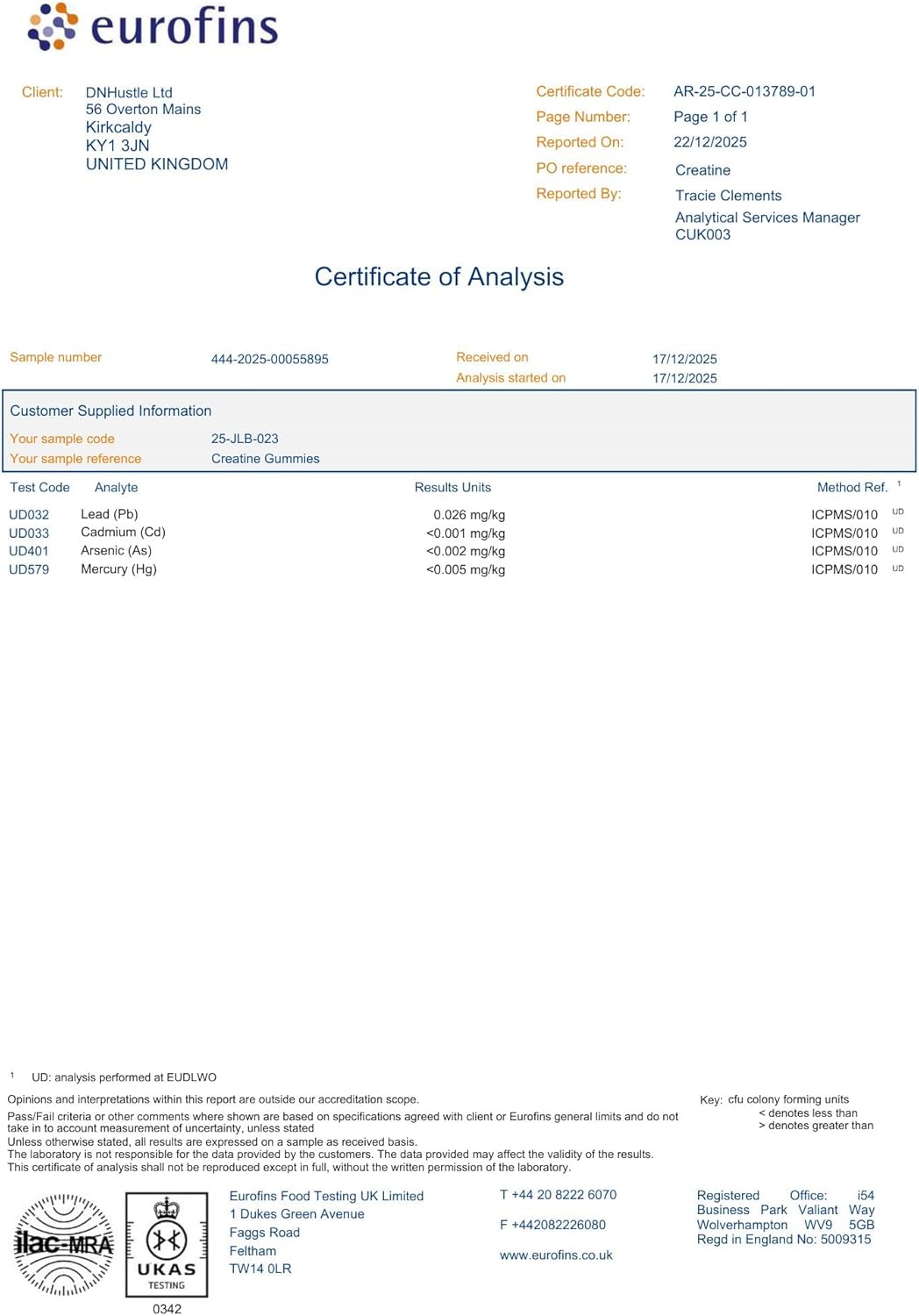 Creatine Gummies with BCAA & Electrolytes
