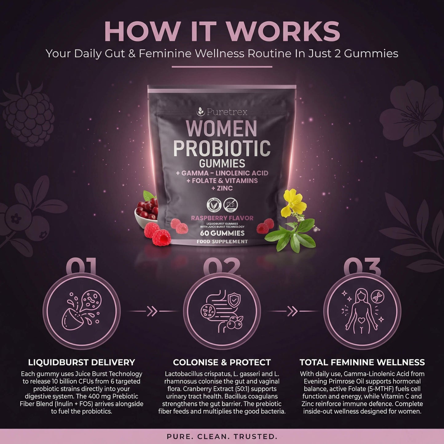 Women's Probiotic Gummies - how it works explained