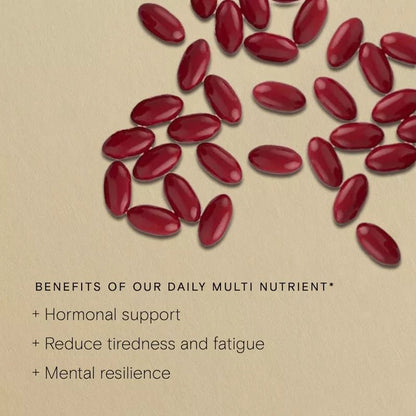 Close-up of Puretrex Deer Placenta 25000mg softgel capsules – premium quality supplement for daily wellness.