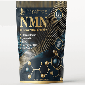 NMN & Resveratrol 7-in-1 Complex: Advanced Supplement 120 Capsules