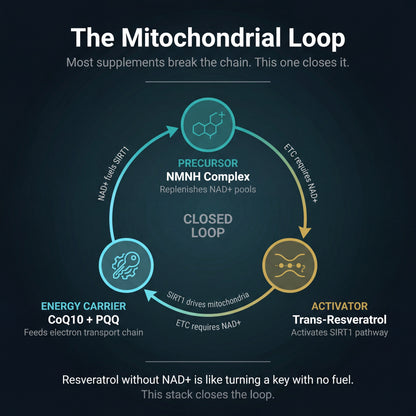 The Cellular Fountain Stack | Cellular Health & Antioxidant Support Bundle