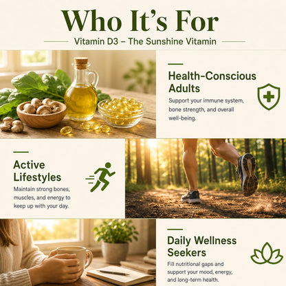 Vegan Vitamin D3 4000IU + K2 100μg MK-7 + Magnesium | 180 Softgels